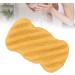 Verdant Touch Face Cleansing Sponge Plant Fiber Facial Sponge Reusable Face Cleansing Exfoliating Puff Washable Bath Puff Yellow - Buy Online on SooperMarket.com