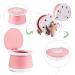 Kids Portable Folding Toilet Seat - Foldable Potty Chair for Boys & Girls | Toddler Potty Training Seat (Pink) - Buy Online on SooperMarket.com