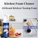 Kitchen Foam Cleaner All-Round Kitchen Cleaning Foam Japanese Multi-Purpose Cleaner Spray Japanese Professional Kitchen Oil Stains Removing Cleaner Bubble Cleaner Foam Spray (2pcs) - Buy Online on SooperMarket.com