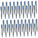NOLITOY Portable Eyebrow Liner 40 pcs Brow Fine Marking Oil Eyebrow Eye Markers Embroidered Tools Professional