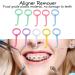 Braces Retainer Remover | 10 Non-Slip Round Corner Tools for Safe Oral Care | Prevent Gum Damage - Buy Online on SooperMarket.com