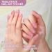 16 PCs Purple Gel Nail Polish Stickers - Full Wraps & Cured Nail Strips for Women | BSG-0314 Hellrosa Glitter - Buy Online on SooperMarket.com