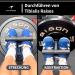 Tib Bar for Tibialis Strengthening - Iron Shin Muscle Trainer with Free Weight Collar & eBook | Optimal ATG Program Equipment - Buy Online on SooperMarket.com