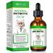 Natural Antibiotics for Cats Cat Antibiotics- Cat Multivitamin is anti-bacterial effect antibiotics for cats Supports Immune & Cats Allergy Relief Health Supplies Cats UTI Antibiotics(60ml)