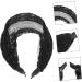minkissy Wide Lace Headband Womens Fashion Headbands Hair Scrunchies for Women's Hair Black Girl Hair Accessories Black Headbands for Women Girl Headbands Girls Headband Women Headdress - Buy Online on SooperMarket.com