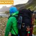 SOB Large Alloy Steel D-Ring Carabiner Clip - Heavy Duty Locking Carabiner for Hammock, Keychain, Camping & Hiking - Silver - Buy Online on SooperMarket.com