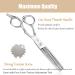 JASON 6 Texturizing Hair Scissors - 23 Teeth Professional Blending Shears for Barber, Hairdresser, Stylist | Japanese 440C Stainless Steel A-texturizer - Buy Online on SooperMarket.com