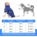 Happy Hachi Microfiber Dog Bathrobe - Super Absorbent & Fast Drying Towel for Small Medium & Large Dogs & Cats - Washable Beach Towel (Blue L) - Buy Online on SooperMarket.com