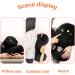 Mewaii 14'' Soft Black Cat Mushroom Plushie Stuffed Animal Pillow Toy | 14 Inch Squishy Plush - Buy Online on SooperMarket.com