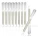 Stainless Steel Metal Nail File - Double Side Fingernail Toenail Files - Pedicure Tool for Salon and Home Manicure - 10 Count - Buy Online on SooperMarket.com