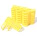 Kamay's X-Large Hair Rollers Comb Curlers Clips Styling Rollers Hair Curls Wave Style Hairdressing Curlers Tools (Plastic Styling 30mm 1 1/8"' 8PCS) Plastic Styling 30mm 8PCS