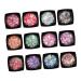 NOLITOY Set 12 The Nail Stamp Glitter Body Gel Makeup Sequin Body Gel Makeuup Body Decor The Make up Bglossy Make-up Glashiny Sequins Gel for Face Shinequin Sequins Gel for Body