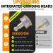 IREDOON Dog Nail Grinder Upgraded - Professional 3-Speed Electric Pet Nail Grinder for Painless Paws Grooming - Suitable for Small to Large Dogs - Black - Buy Online on SooperMarket.com