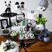 24 Panda Glitter Green Bamboo Cupcake Toppers - Cute Animal Cake Decorations for Baby Showers & Kids Birthday Parties - Buy Online on SooperMarket.com