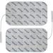 Axion Extra Large Electrode Pads - 4 Pack for EMS Electro Stimulation & Cellulite | International Shipping - Buy Online on SooperMarket.com