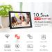 FRAMEO 10.5 Smart WiFi Digital Photo Frame with Touch Screen, Auto-Rotate, 32GB Storage - Share Moments Instantly via Frameo App | FHD IPS LCD Display - Buy Online on SooperMarket.com