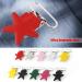 Pilipane Metal Pacifier Clips - 10 Durable Pentagram Clips for Children's Trousers & Belts | Mixed Color Fasteners for Tinkering - Buy Online on SooperMarket.com