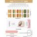 Kalolary Gel Nail Polish Strips Nail Gel Art Sticker Waterproof Full Nail Wraps Decal Sets with Scissors Nail File and Stick for Women Girls Nail Art Decor (UV/LED Lamp Required)-15 - Buy Online on SooperMarket.com