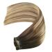 Youngsee 40cm Clip-In Real Hair Extensions - Balayage Brown Ombre Blonde 120g (7 Pieces) for Women - Buy Online on SooperMarket.com