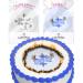 Cakeshop Burn Away Edible Cake Topper Pack | 1 x Icing sheet & 1 x Wafer Sheet | Cute it s a Boy Gender Reveal Bee Theme | Personalise With Your Custom Text | Multiple Shapes & Sizes to Choose Non-prime