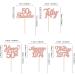 Cyodoos 25Pcs Vintage 1974 Cupcake Toppers Cheers to 50 Fabulous Fifty Cupcake Picks Decorations for 50 Years Birthday Anniversary Cake Decorations Supplies Rose gold Rose Gold 50 - Buy Online on SooperMarket.com