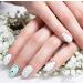 EXCEART 1 Set Makeup Rhinestone Rhinestones Nail Accessories Manicure Tools Nail Patches Diy Manicure Supply Nail Jewelry Decor Manicure Decors White Wooden Rhinestone Nails Acrylic 3d 12.5X0.8cm White - Buy Online on SooperMarket.com