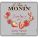MONIN Strawberry Fruit Mix Puree 1L for Cocktails Smoothies and Mocktails. Vegan-Friendly Allergen-Free 100% Natural Flavours and Colourings. 2-in-1 Strawberry Puree and Sugar Syrup Hybrid - Buy Online on SooperMarket.com