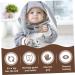 Didiseaon 10pcs Wooden Teething Pendant for Babies - Beech Wood Teether with Cartoon Design 5X6.3CM - Buy Online on SooperMarket.com