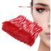 Eyelash Brush Mini Makeup Brushes Mascara Wands Mascara Wands Applicator Disposable Eyebrow Brush Set 200pcs Eyelash Extension Cosmetic Tool (Bright Red) - Buy Online on SooperMarket.com