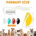 Premium PET Knotting Comb & De-Filzer for Long-Haired Dogs & Cats | Steel Blade Knot Removal Tool - Buy Online on SooperMarket.com