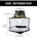 4 Pcs Camouflage Beekeeping Beekeeper Anti-Mosquito Bee Bug Insect Fly Mask Cap Hat with Head Net Mesh Face Protection Outdoor Fishing Equipment - Buy Online on SooperMarket.com
