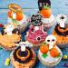 16Pcs Cake Toppers Halloween Cupcake Toppers Cake Insert Cards For Party Cake Decoration Halloween Cupcake Toppers - Buy Online on SooperMarket.com