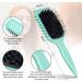 NILUTO Curl Defining Brush Curly Hair Brush Curl Brush for Curly Hair Curl Define Styling Brush Shaping and Defining Curls For Women Men Less Pulling and Curl Separation (1pcs Green) - Buy Online on SooperMarket.com