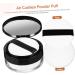 Mikinona 2pcs Powder Dispenser Plastic Travel Powder Containers Powder Container - Buy Online on SooperMarket.com