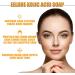 Kojic Acid Soap Kojic Acid Dark Spot Remover Soap Turmeric Kojic Acid Soap Handmade Soap for Dark Spots & Acne Scars Natural Orange Soap Bar for Face Body Wash 100g - Buy Online on SooperMarket.com