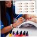 DOITOOL 12pcs Point Drilling Pen Wax Head Wax Replacement Tips Rhinestone Kit for Teeth Jewlery Wax Picker Small Mirrors for Crafts Transparent Glasses Case Jewelry White Nail Dot Pen - Buy Online on SooperMarket.com