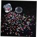 1 Box Nails Art Pretty Nail Art Flakes Glitter Sequins Sparkle Colorful Paillette Craft Diy Decorations - Buy Online on SooperMarket.com