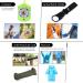 Emergency Survival Kit - 151 Pcs First Aid Gear Outdoor Trauma Bag with Tactical Flashlight, Knife, Pliers, and More for Camping, Earthquake, Adventures - Buy Online on SooperMarket.com