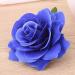 OSALADI Flower Hair Accessories Artificial Floral Hair Clip Big Rose Flower Hairpin Wedding Bridal Barrette Elegant Brooch Accessories for Women Girl Bridal Blue White Roses Artificial Flowers - Buy Online on SooperMarket.com