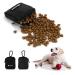 COOWOON treats for dogs waterproof dog treats washingly washed with megnetic snap hand -free dog training bags ideal for dog training black 3.0