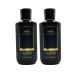 Bath and Body Works 2 Pack Men's Collection 2 in 1 Hair and Body Wash NOIR.