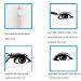 Miaowang 6D Magnetic Blue Eyelashes and Eyeliner Kit - 3 Styles with Tweezers (Blue) - Buy Online on SooperMarket.com