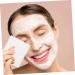 Healeved 8pcs Cotton Pad Eye Cleaning Wipes - Baby Wipes Facial Washing Pads Cosmetic Accessories - 11x10cm White - International Shipping Available - Buy Online on SooperMarket.com