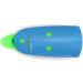 Mini Nano Kids Bike & Scooter Horn - 15 Sound Effects, 3 Light Settings - Blue/Green - Buy Online on SooperMarket.com