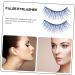 BELLIFFY 5 Pairs Cosplay Lashes Halloween Lashes Eye Lashes Halloween False Lashes Fake Lashes Fake Eyelashes Natural False Eyelashes Soft Light Fake Lash Rhinestone Eyelashes Blue Lashes - Buy Online on SooperMarket.com