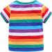Mud Kingdom Little Boys Rainbow Stripe T-Shirt - Hot Pink, 12-18 Months - Buy Online on SooperMarket.com