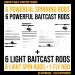 Rigged & Ready 25-in-1 Travel Fishing Rod - Ultimate Compact Spinning/Baitcast for Freshwater & Saltwater Anglers - Buy Online on SooperMarket.com