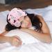 FRESHME Luxury Silk Cotton Sleep Mask - Comfortable Blackout Eye Mask for Men and Women - Adjustable, Soft, and Zero Pressure for Travel, Nap, Yoga - Black - Buy Online on SooperMarket.com