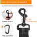 Adjustable Dog Seat Belt - 2-Piece 3-in-1 Reflective Bungee Car Harness for All Breeds | Universal Fit Buckle Hook (Black) - Buy Online on SooperMarket.com