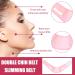 Facial Lifting Slimmer V-Line Mask & Double Chin Belt - Neck Compression Skin Care Wrap (Pink) for Effective Weight Loss - Buy Online on SooperMarket.com